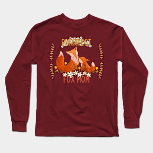 Purrfect Fox Mom Long Sleeve T-Shirt